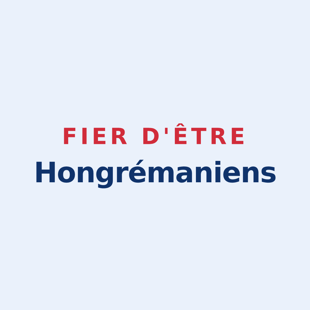 Sticker « Fier d'être Hongrémaniens » — design pour Magny-le-Hongre
