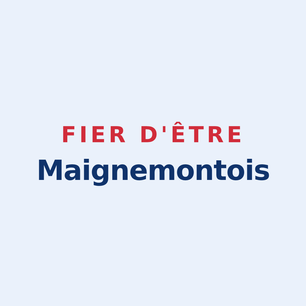 Sticker « Fier d'être Maignemontois » — design pour Maignelay-Montigny