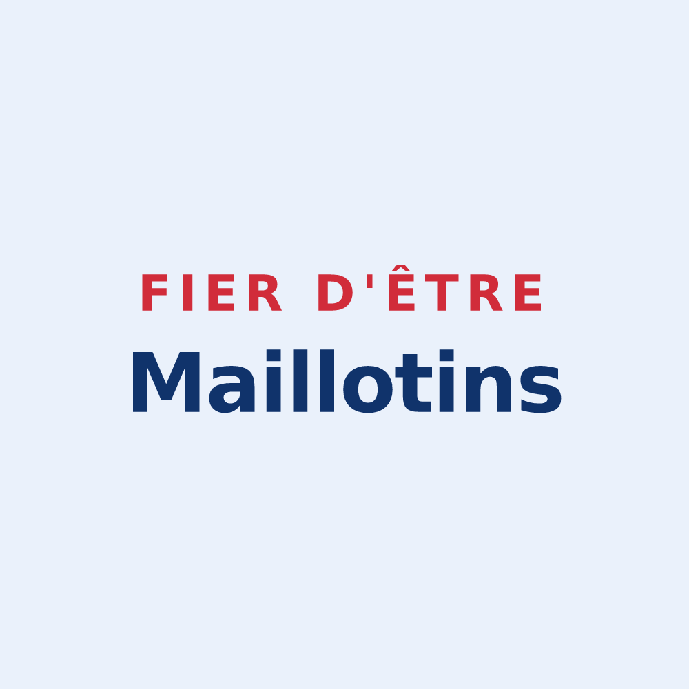 Sticker « Fier d'être Maillotins » — design pour Mailly-Champagne