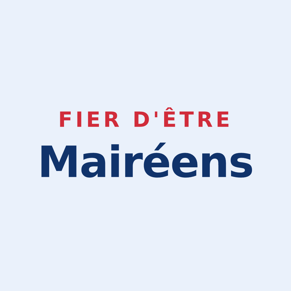 Sticker « Fier d'être Mairéens » — design pour Mairé