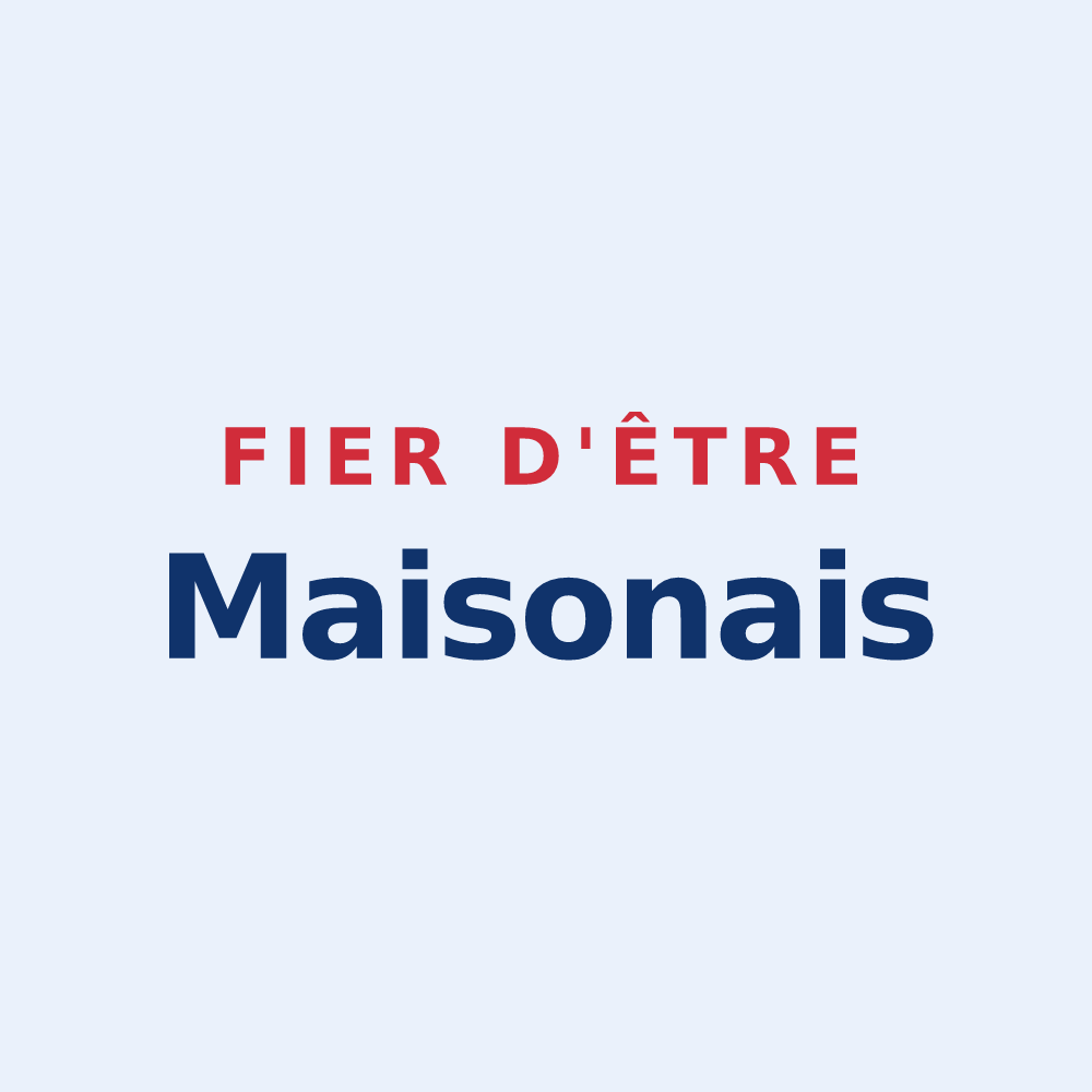 Sticker « Fier d'être Maisonais » — design pour Maisons