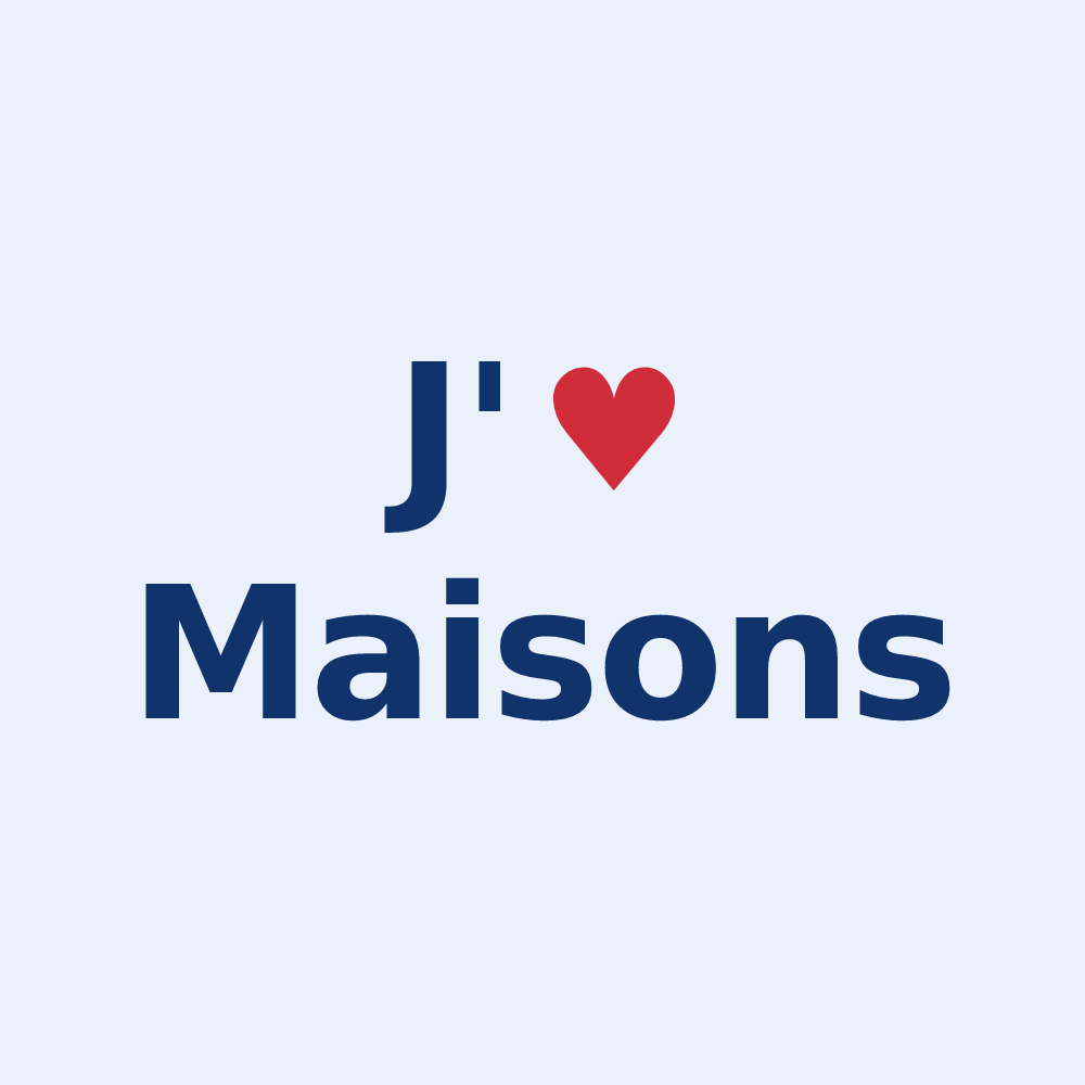 Sticker personnalisé Maisons — design J'aime Maisons