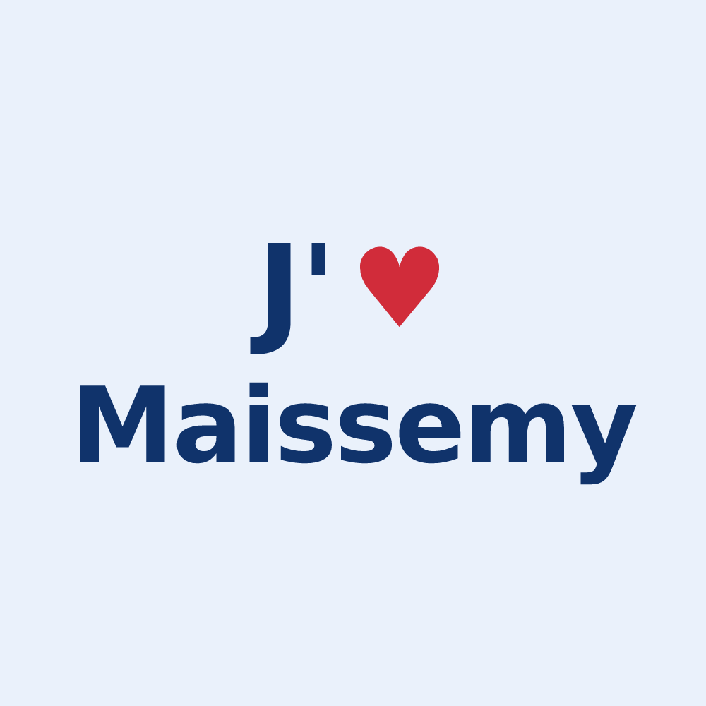 Sticker personnalisé Maissemy — design J'aime Maissemy