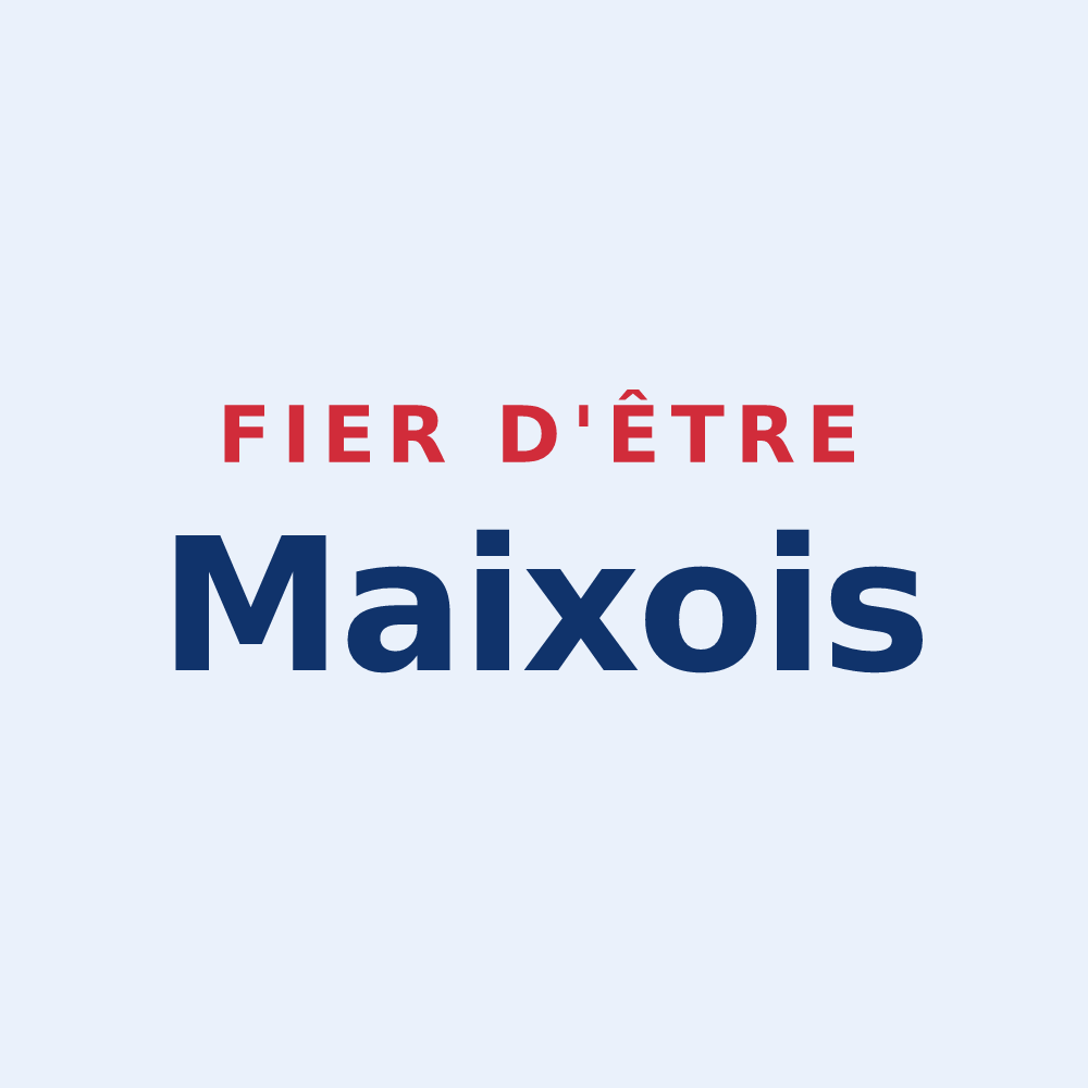 Sticker « Fier d'être Maixois » — design pour Maixe