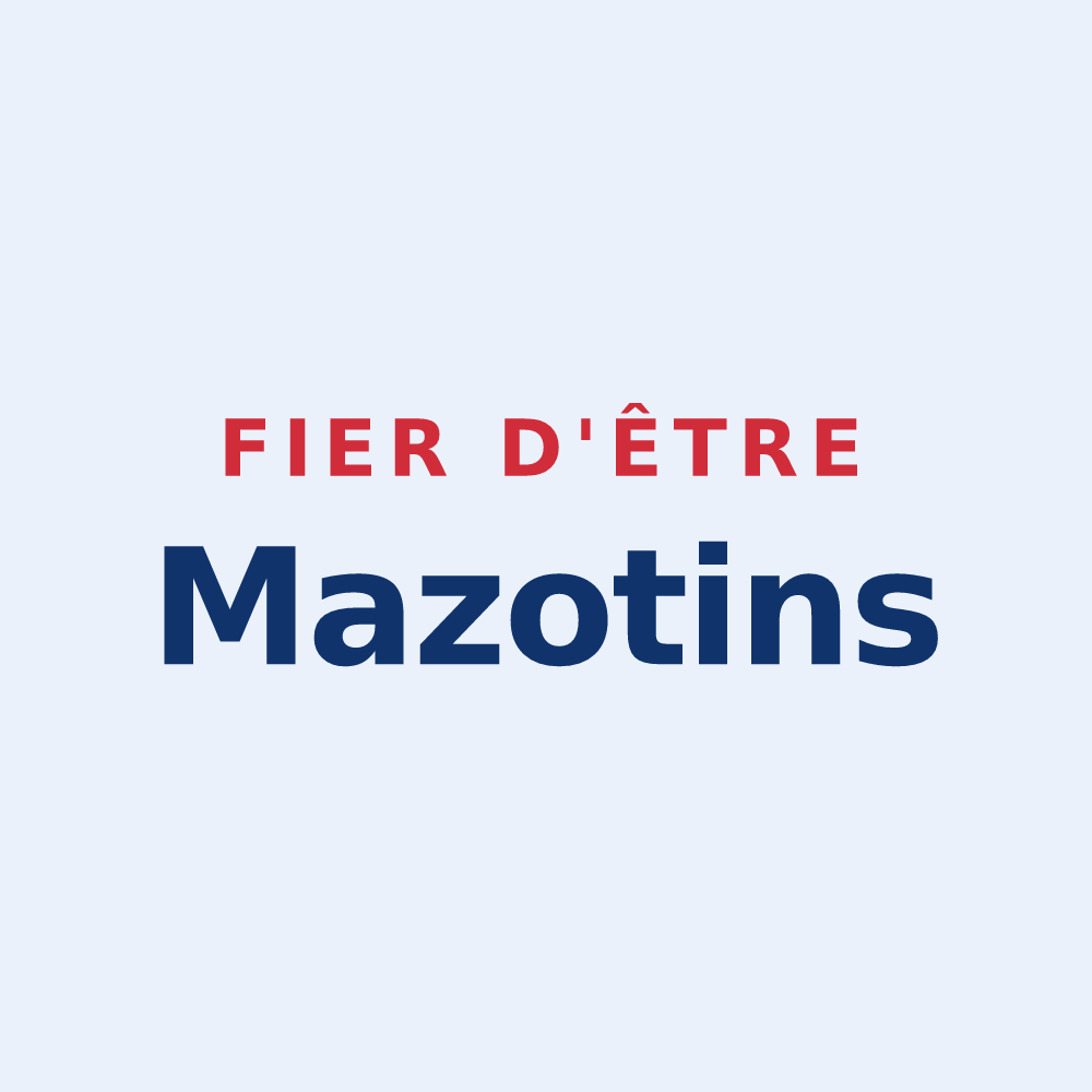 Sticker « Fier d'être Mazotins » — design pour Maizey