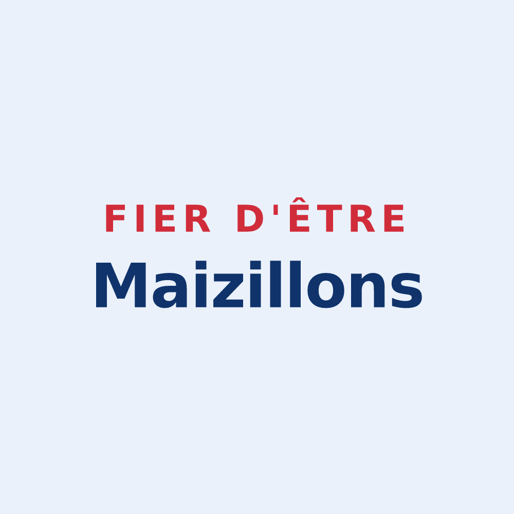 Sticker « Fier d'être Maizillons » — design pour Maizilly
