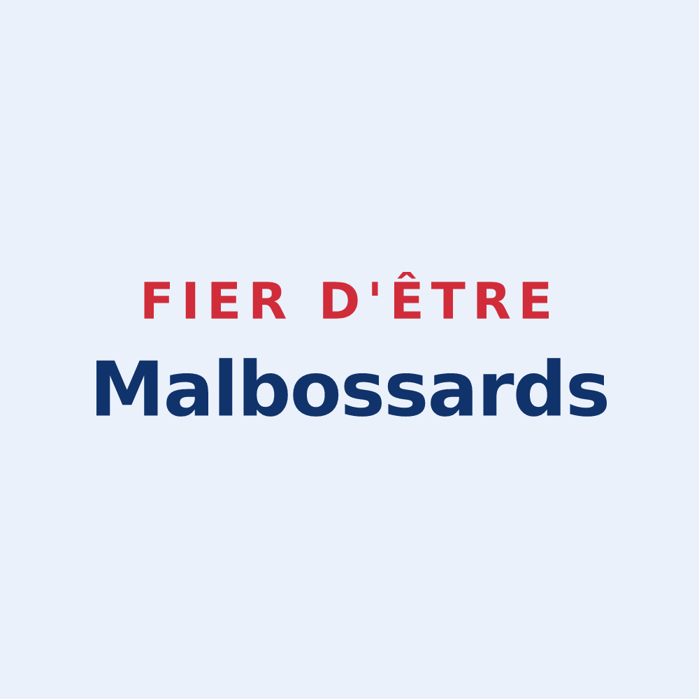 Sticker « Fier d'être Malbossards » — design pour Malbosc