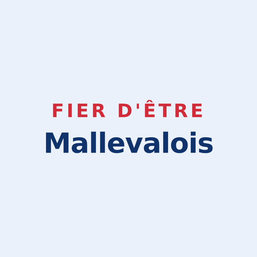Sticker « Fier d'être Mallevalois » — design pour Malleval-en-Vercors