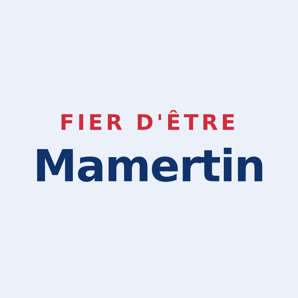 Sticker « Fier d'être Mamertin » — design pour Mamers