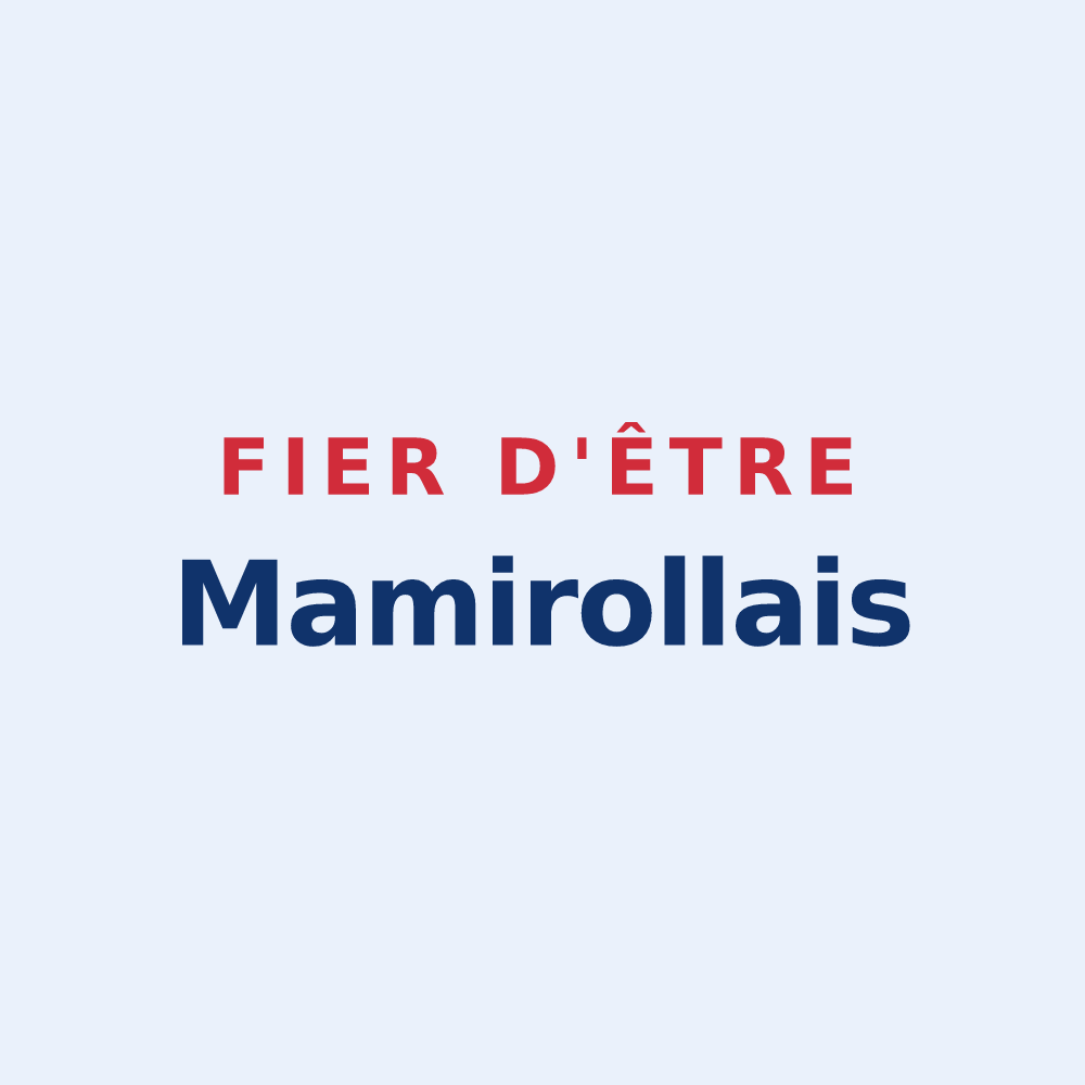 Sticker « Fier d'être Mamirollais » — design pour Mamirolle