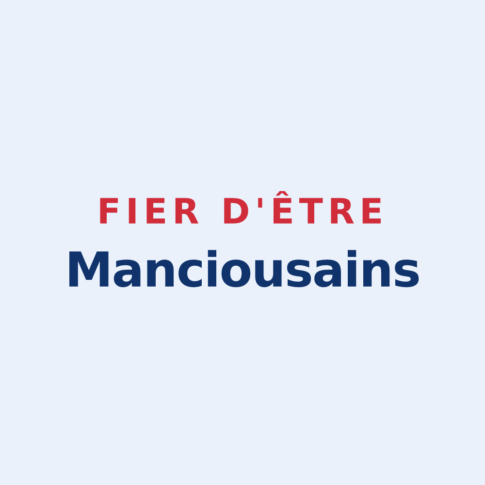 Sticker « Fier d'être Manciousains » — design pour Mancioux
