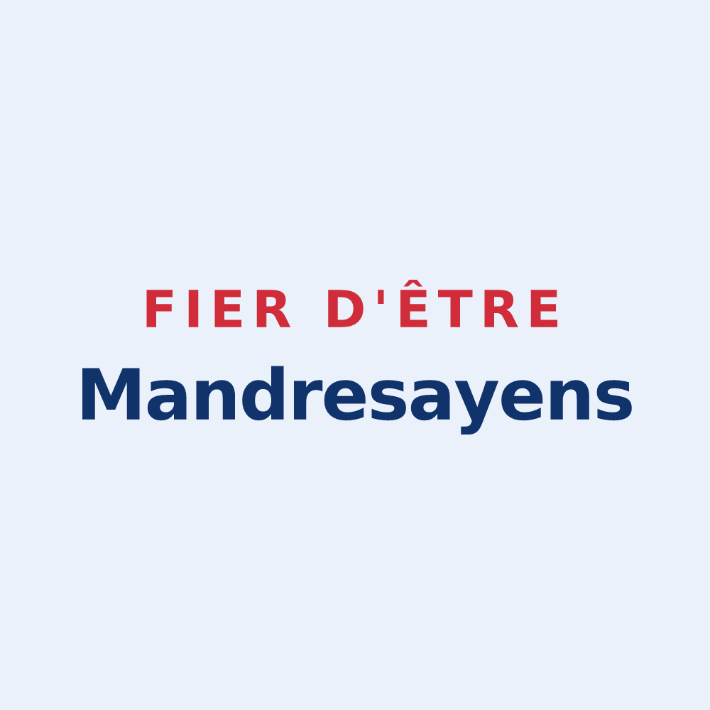 Sticker « Fier d'être Mandresayens » — design pour Mandray