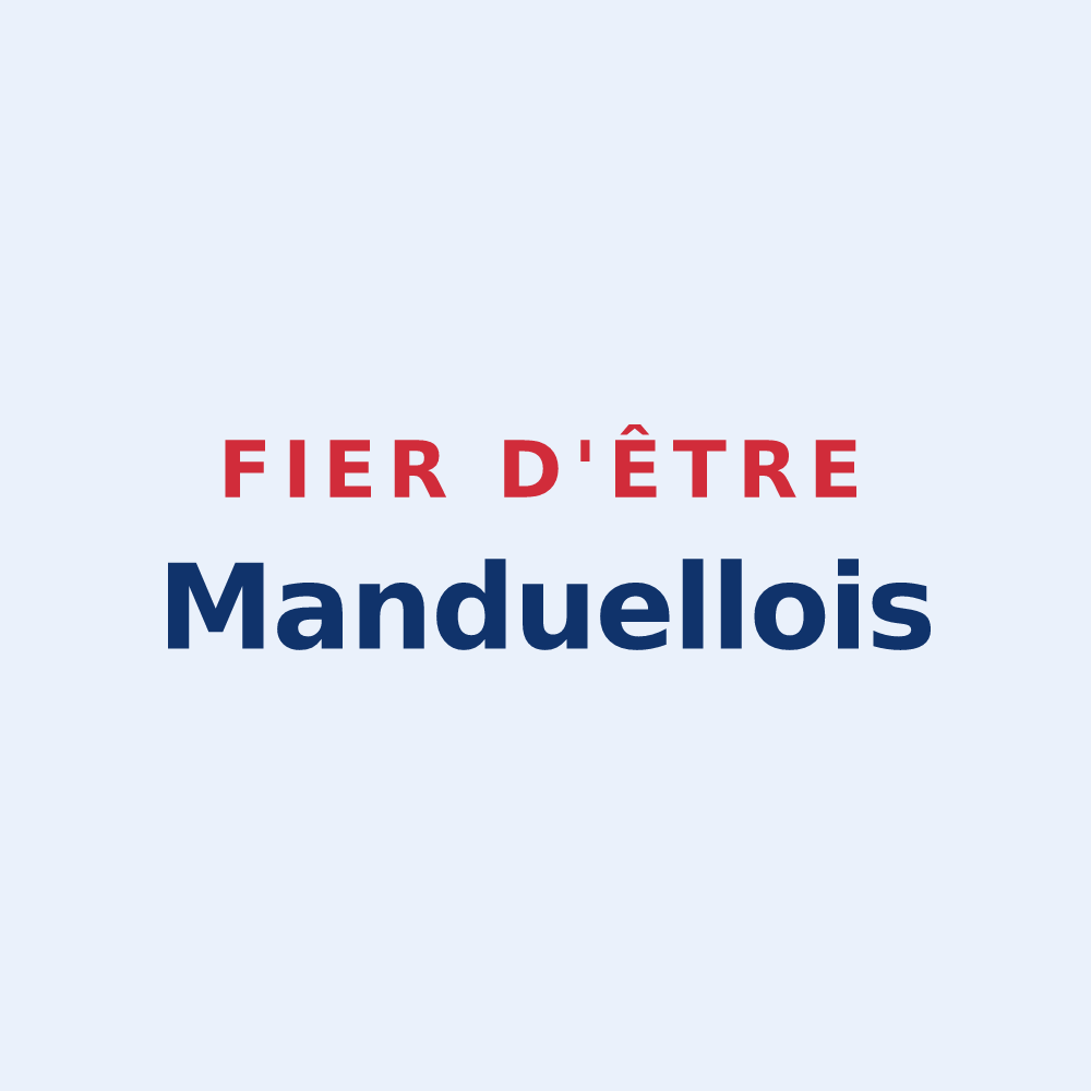 Sticker « Fier d'être Manduellois » — design pour Manduel