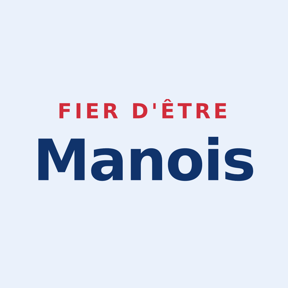 Sticker « Fier d'être Manois » — design pour Mane