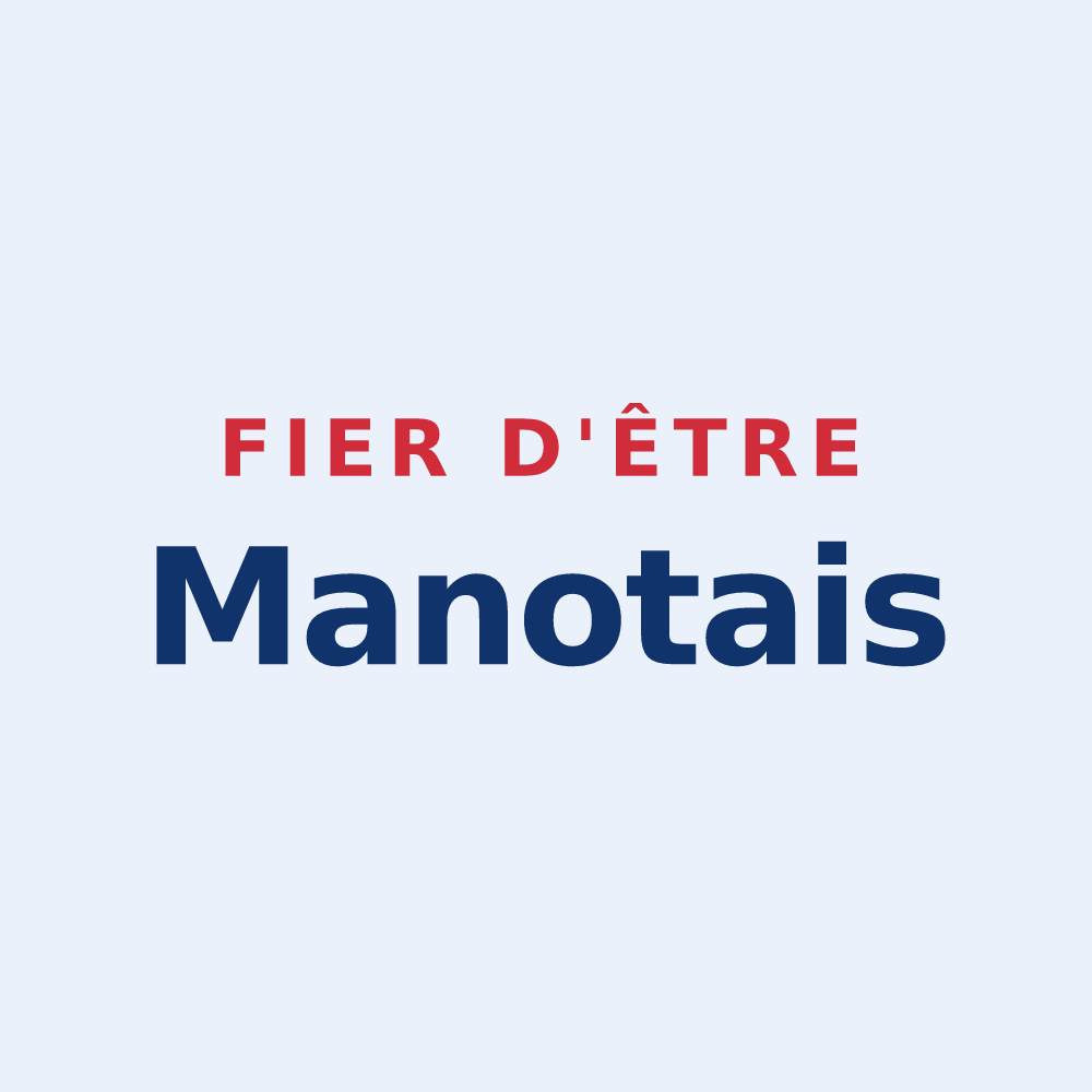 Sticker « Fier d'être Manotais » — design pour Manot