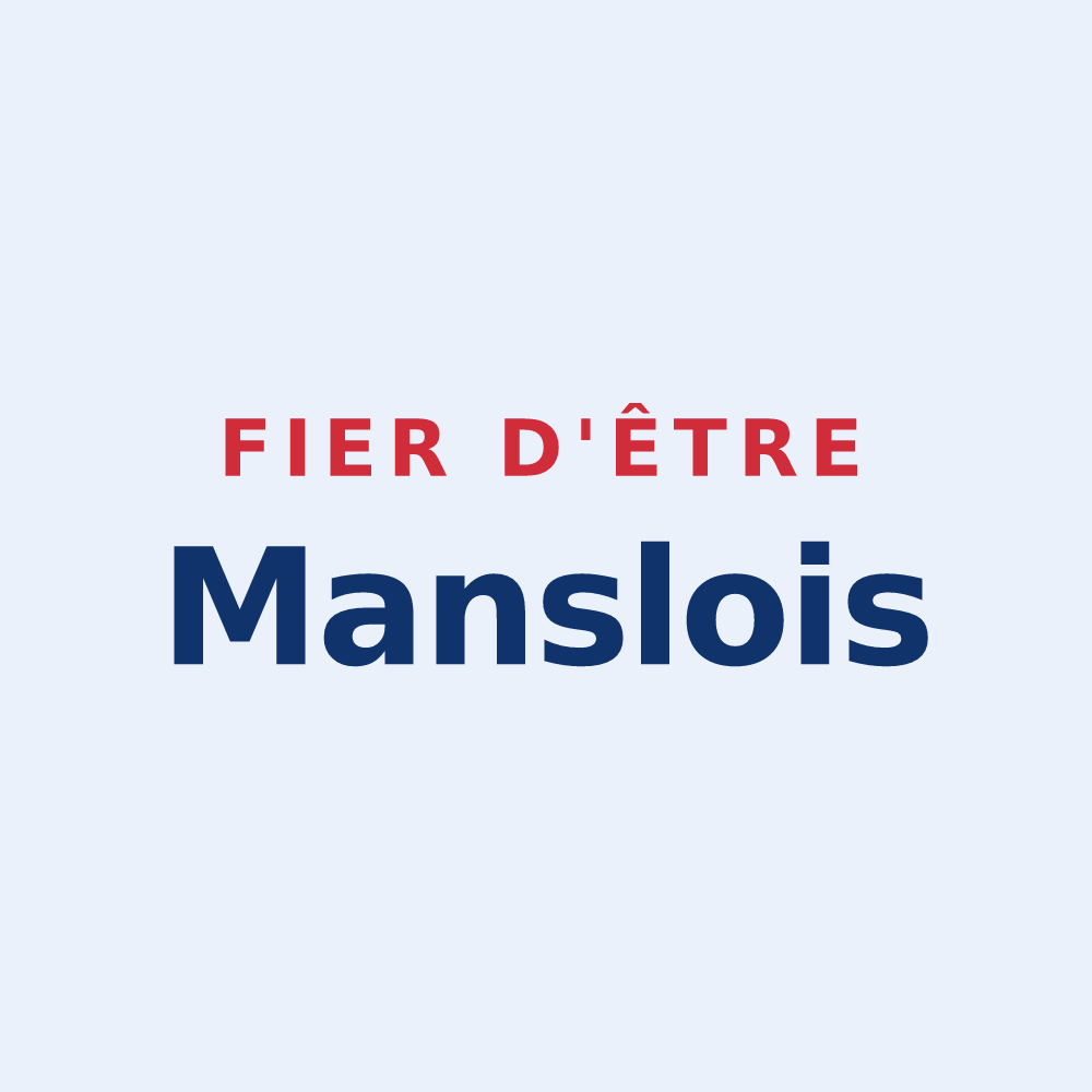 Sticker « Fier d'être Manslois » — design pour Mansle-les-Fontaines