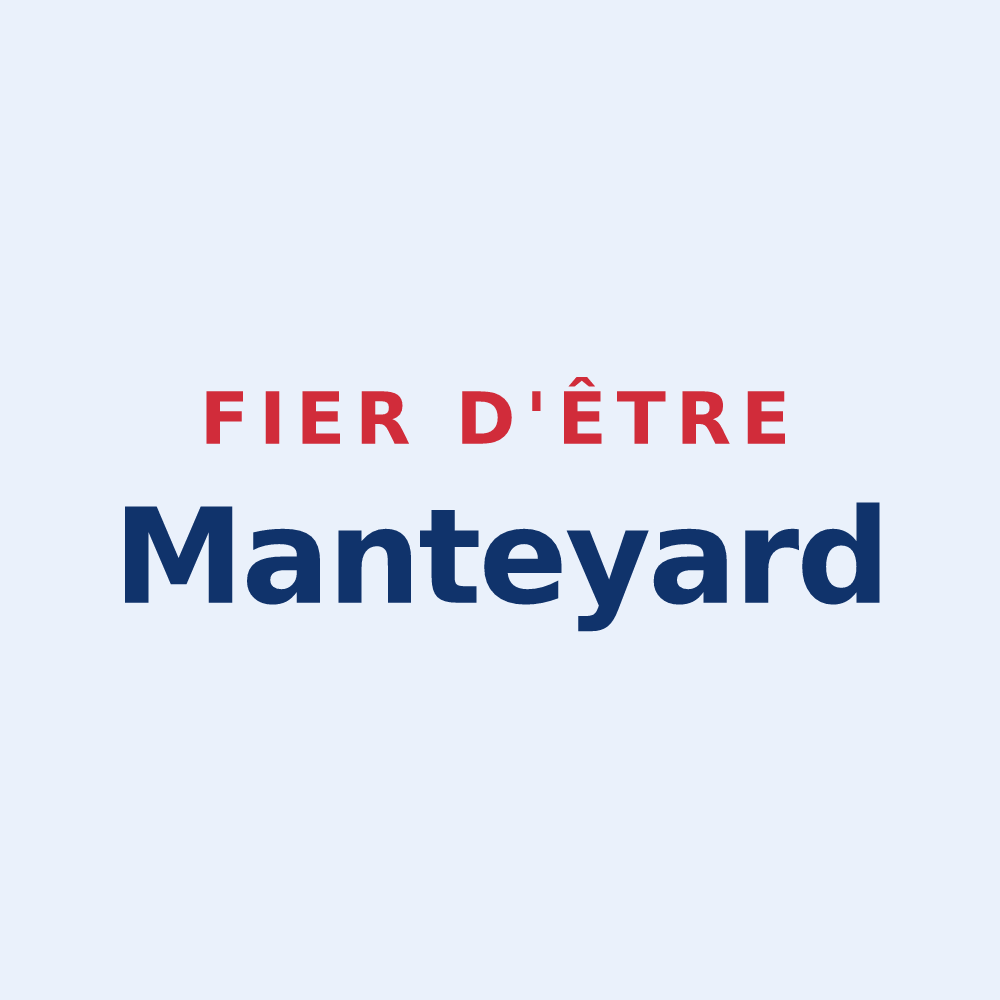 Sticker « Fier d'être Manteyard » — design pour Manteyer