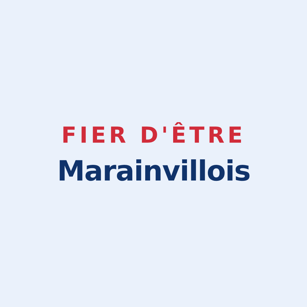 Sticker « Fier d'être Marainvillois » — design pour Marainviller