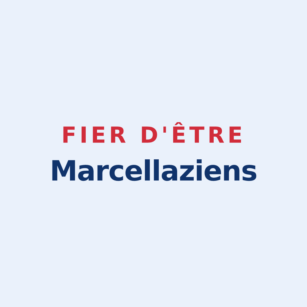 Sticker « Fier d'être Marcellaziens » — design pour Marcellaz-Albanais