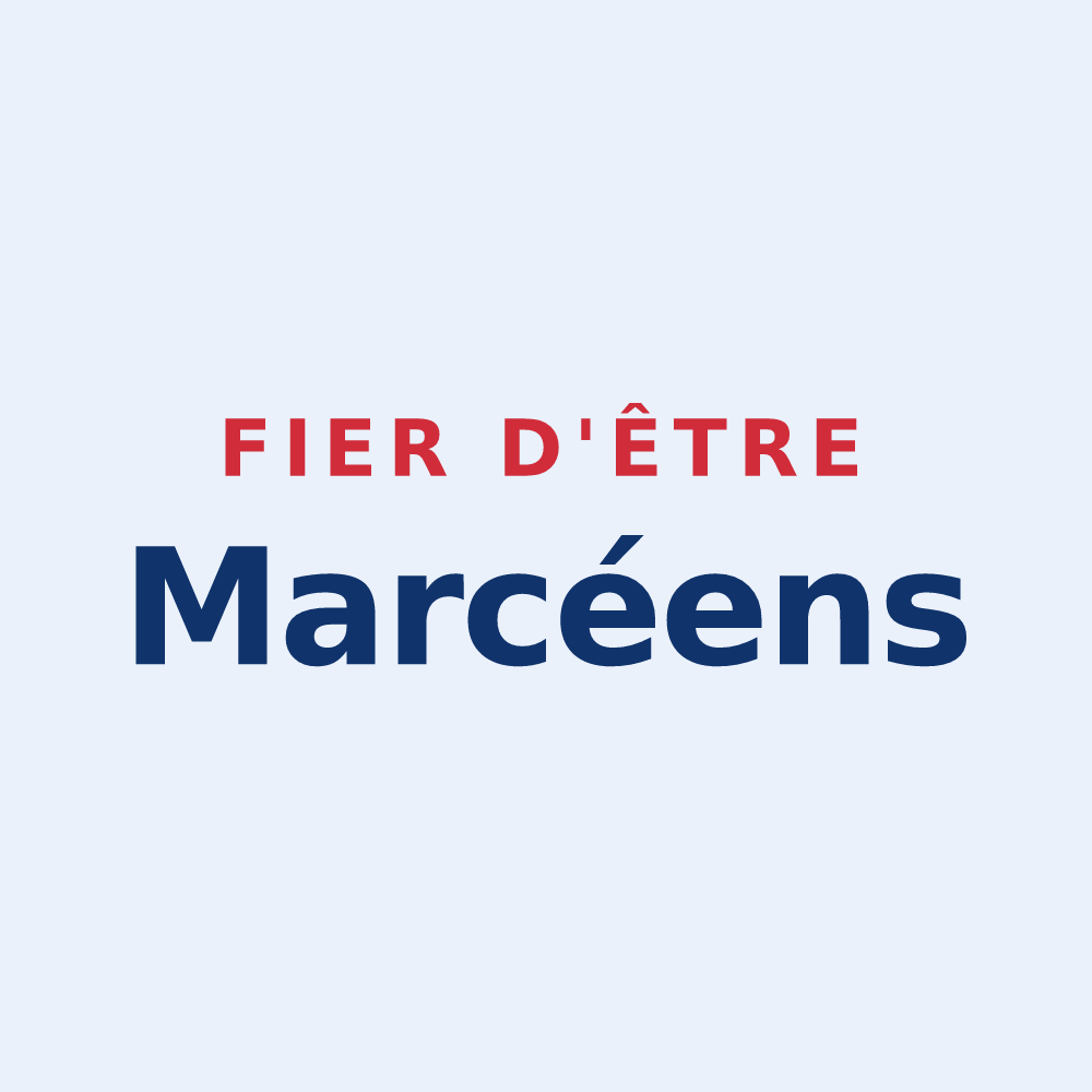 Sticker « Fier d'être Marcéens » — design pour Marcey-les-Grèves