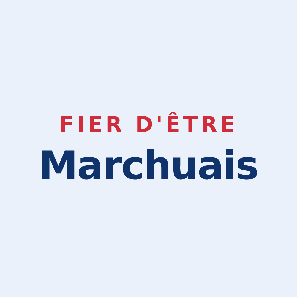 Sticker « Fier d'être Marchuais » — design pour Marchésieux