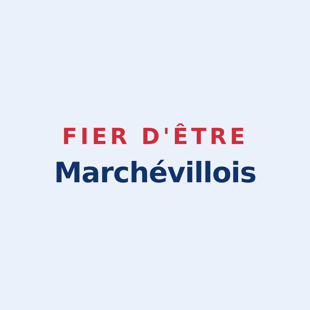Sticker « Fier d'être Marchévillois » — design pour Marchéville-en-Woëvre
