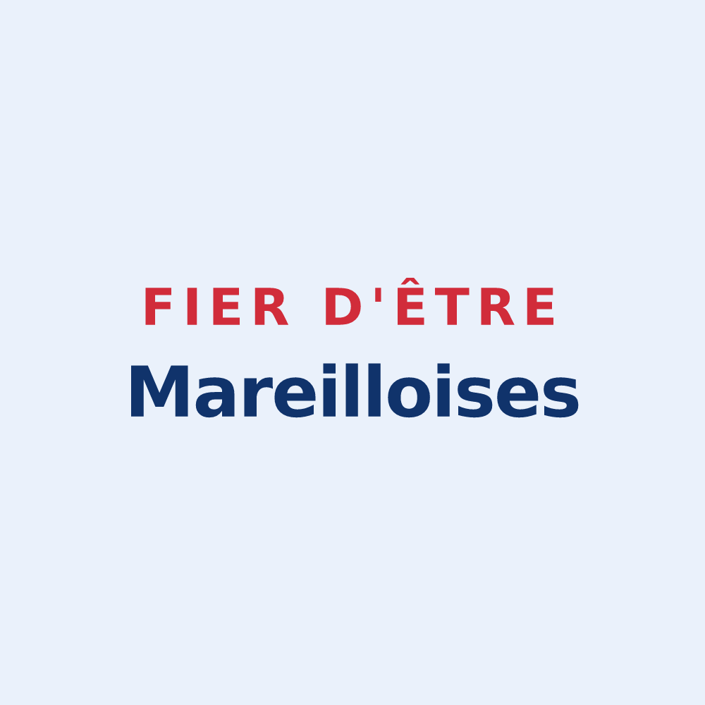 Sticker « Fier d'être Mareilloises » — design pour Mareil-en-France