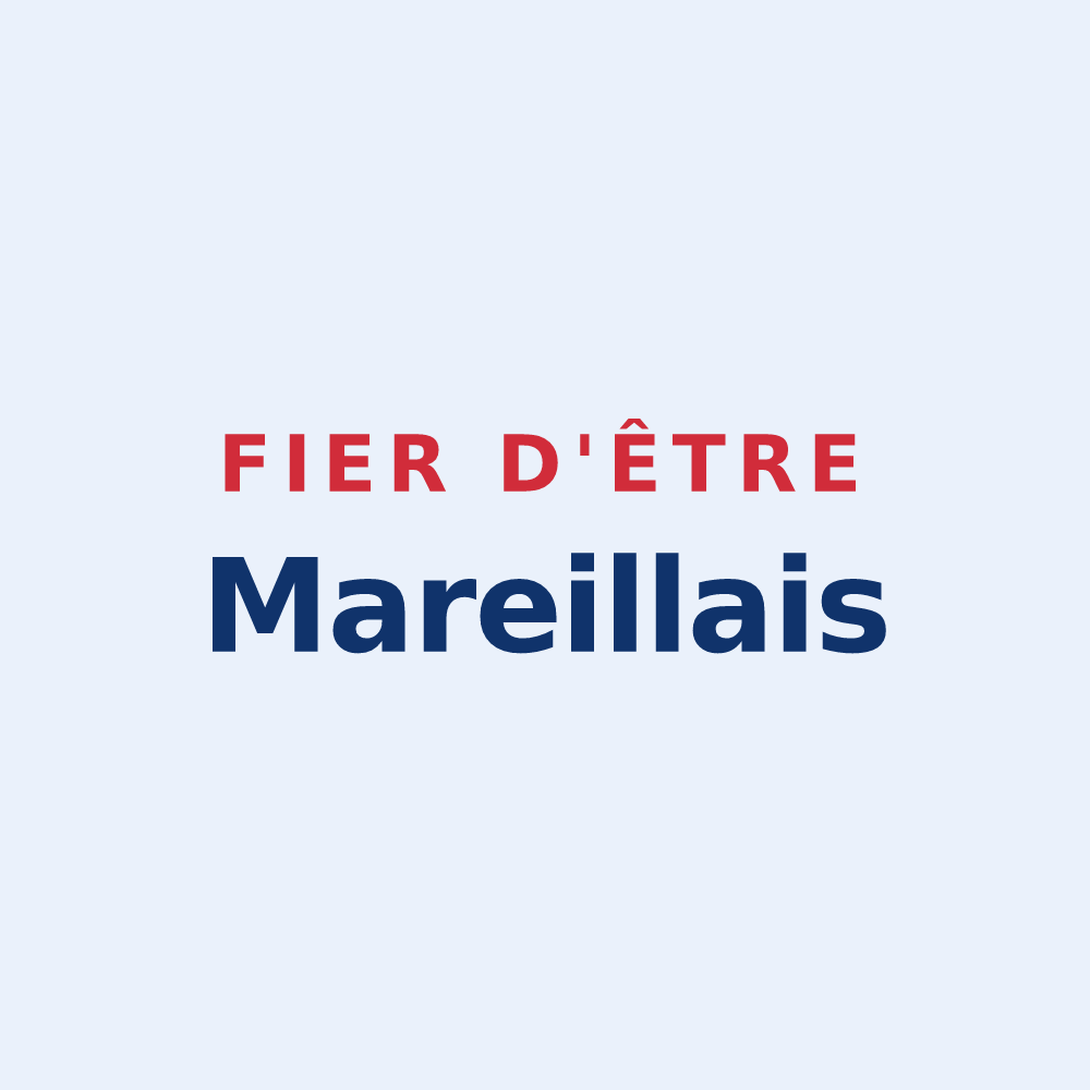 Sticker « Fier d'être Mareillais » — design pour Mareil-sur-Loir