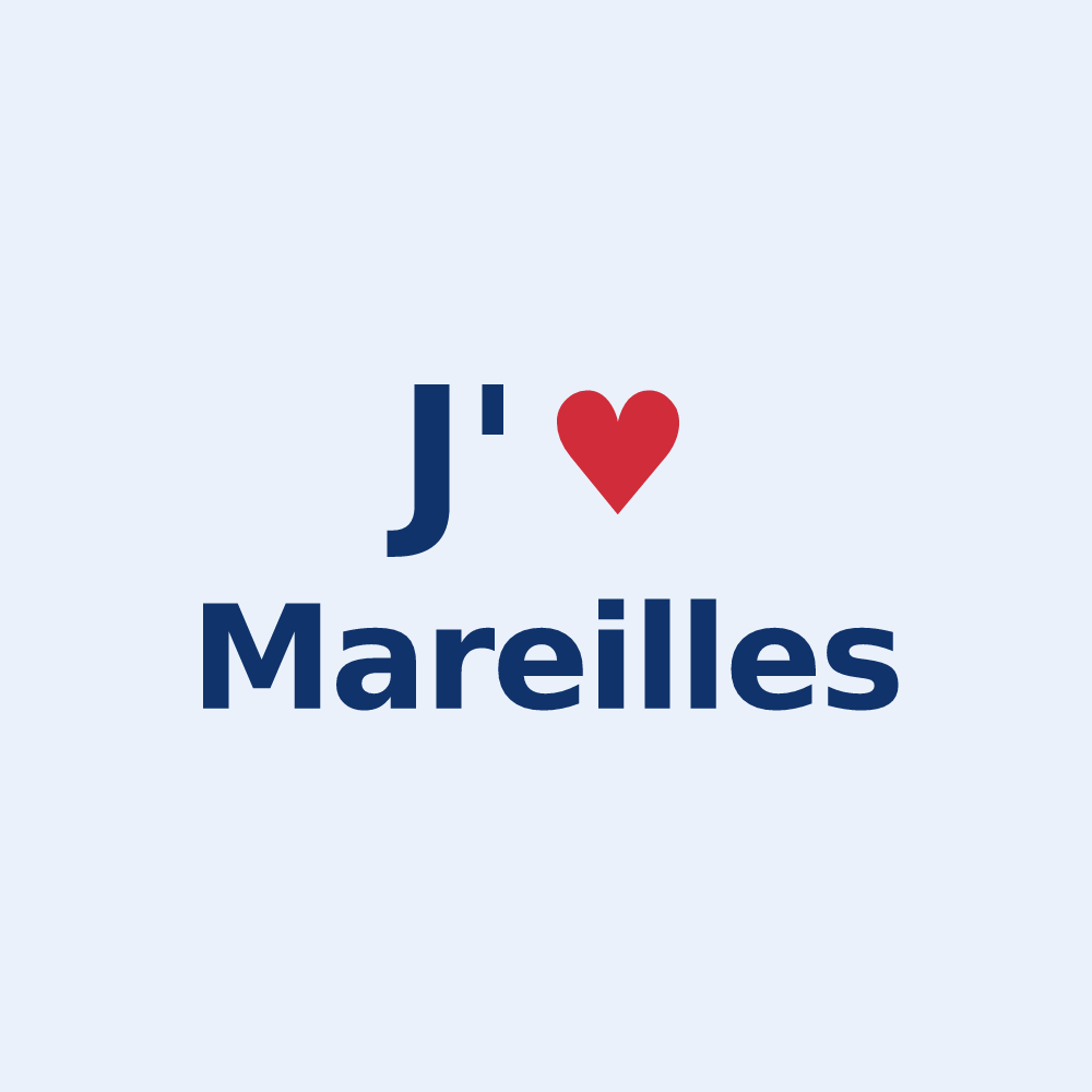 Sticker personnalisé Mareilles — design J'aime Mareilles