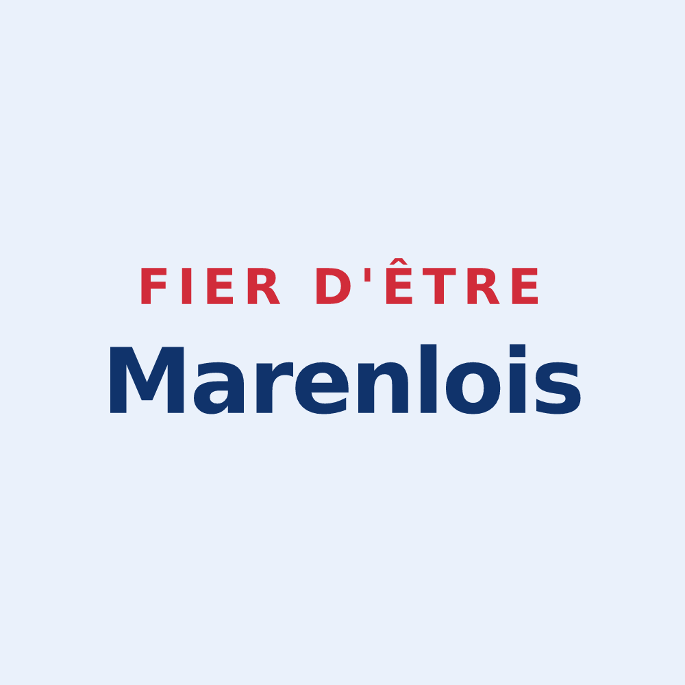 Sticker « Fier d'être Marenlois » — design pour Marenla