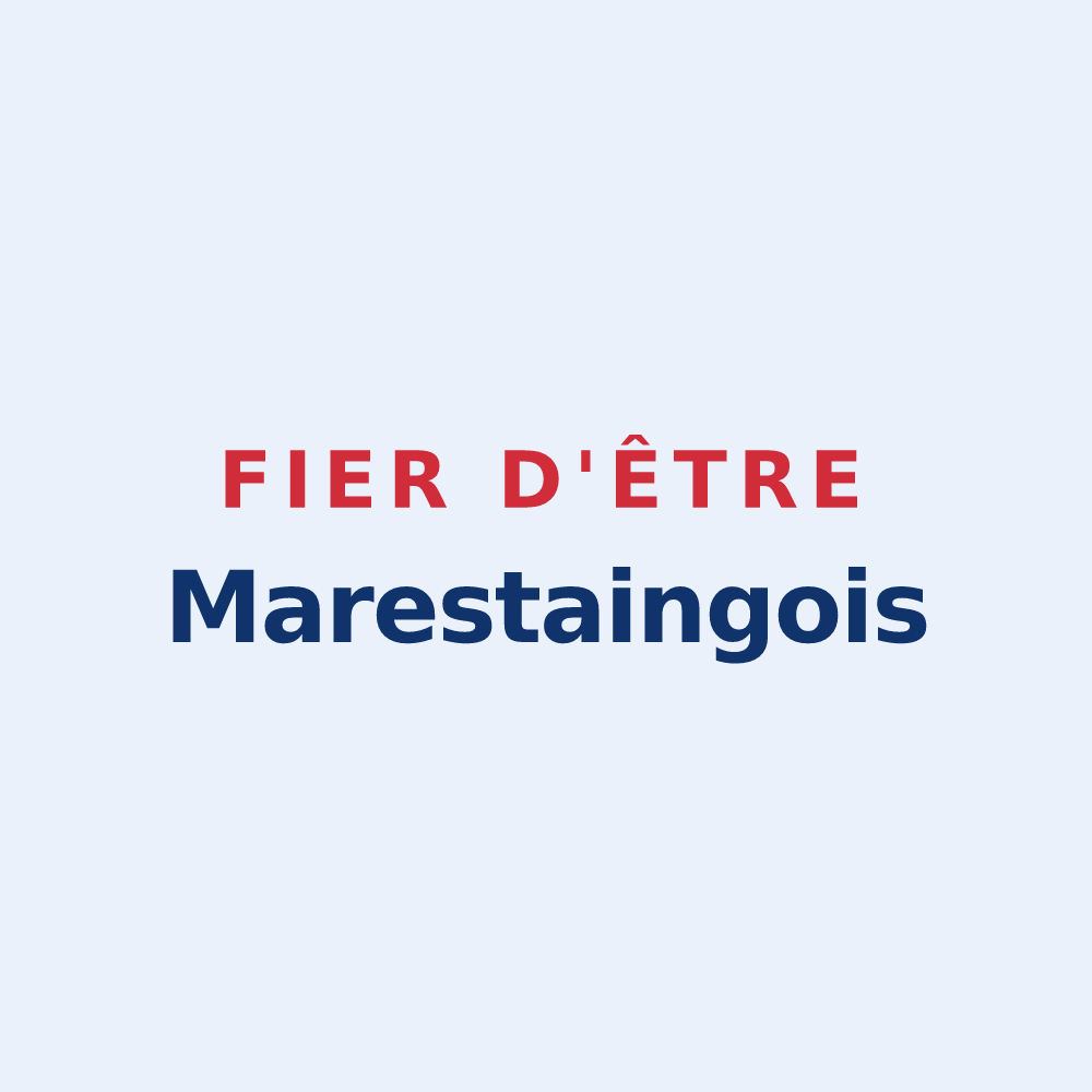 Sticker « Fier d'être Marestaingois » — design pour Marestaing