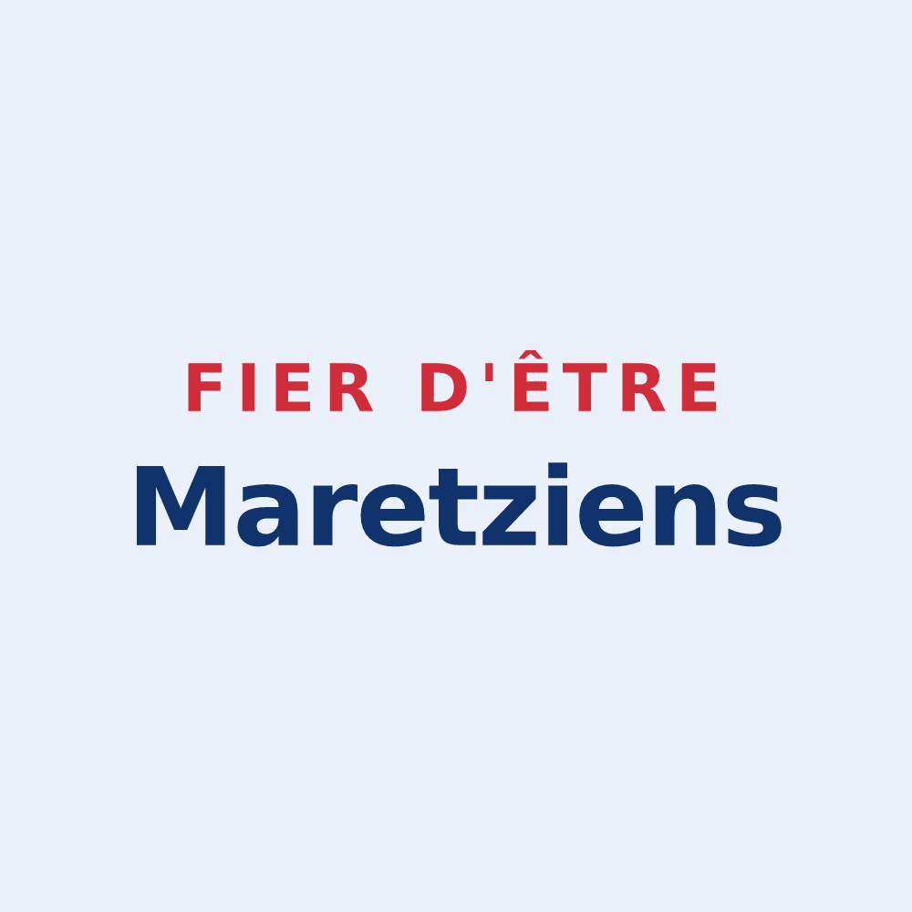 Sticker « Fier d'être Maretziens » — design pour Maretz