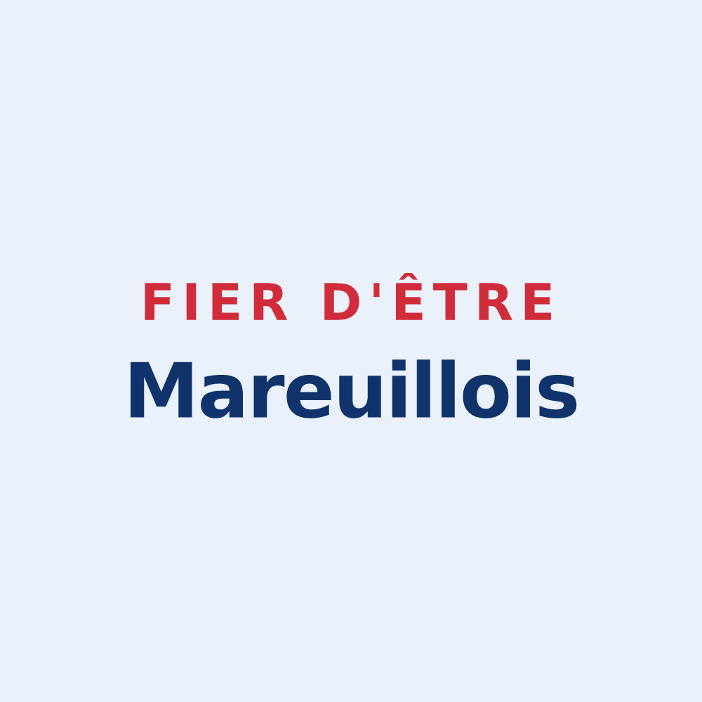 Sticker « Fier d'être Mareuillois » — design pour Mareuil-la-Motte