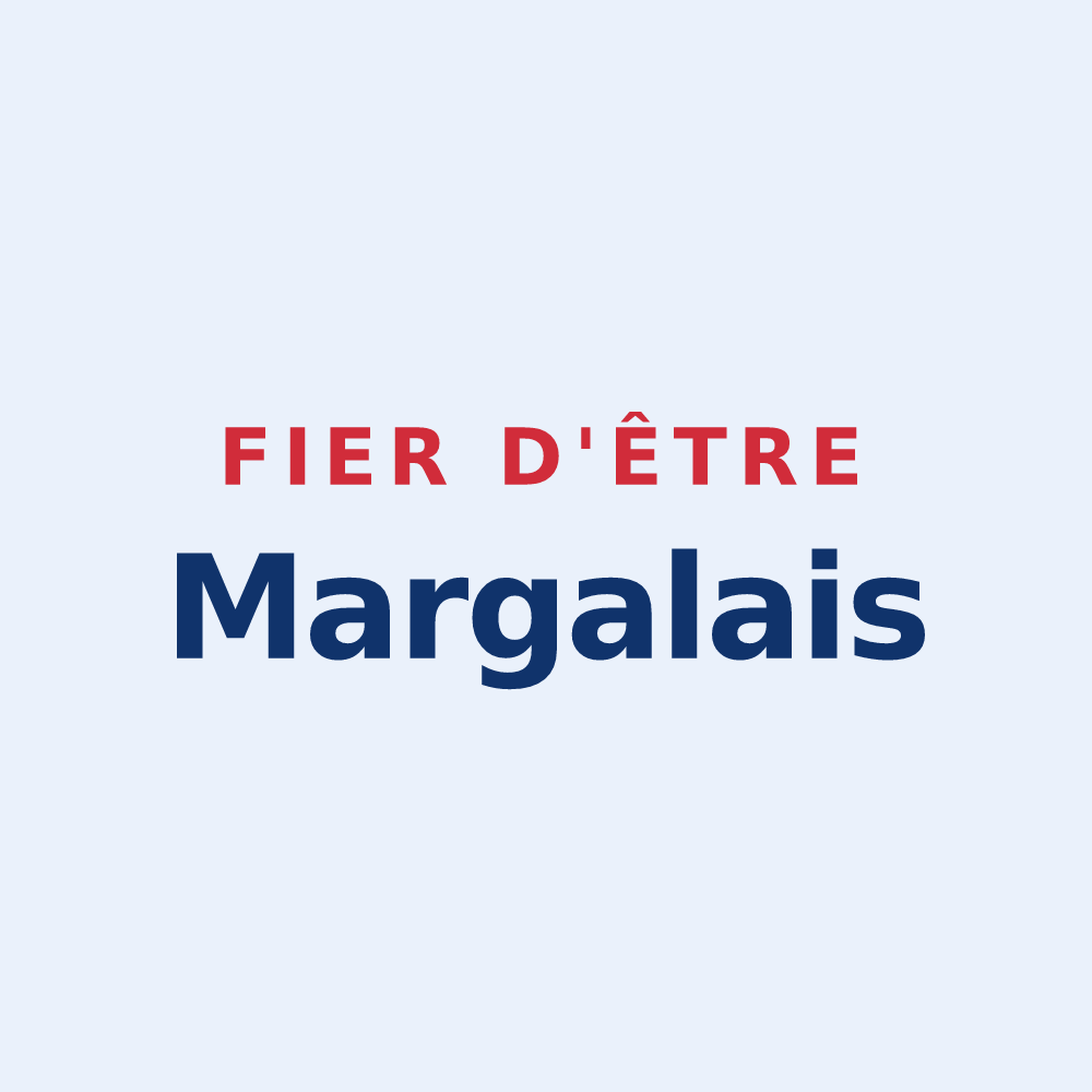 Sticker « Fier d'être Margalais » — design pour Margaux-Cantenac
