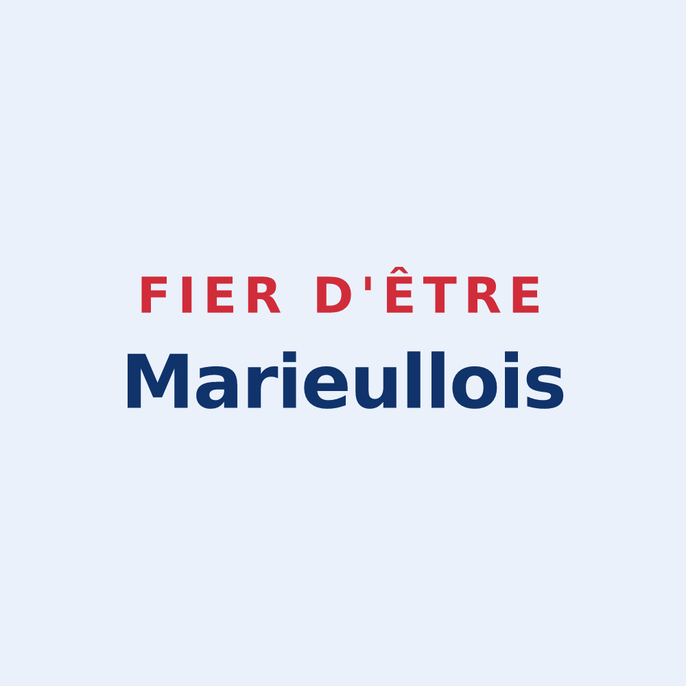 Sticker « Fier d'être Marieullois » — design pour Marieulles