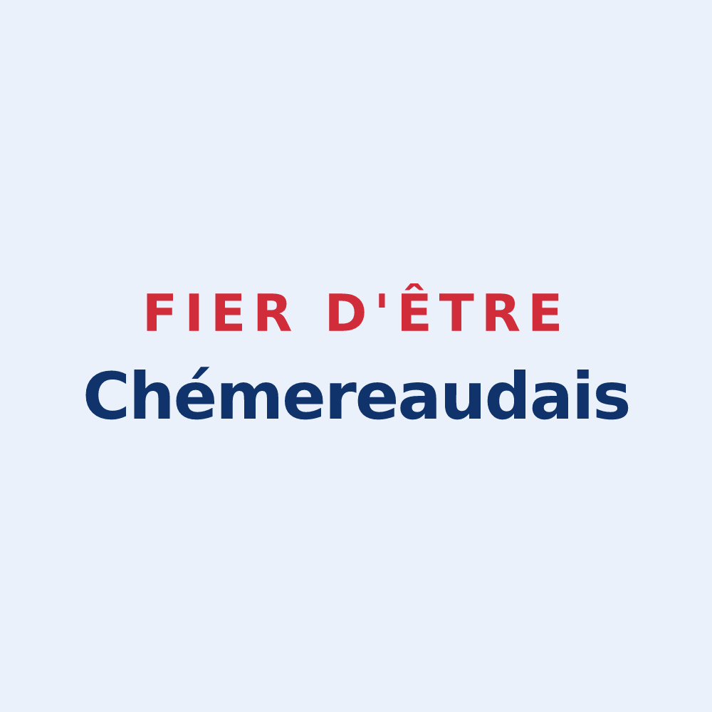 Sticker « Fier d'être Chémereaudais » — design pour Marigny-Chemereau