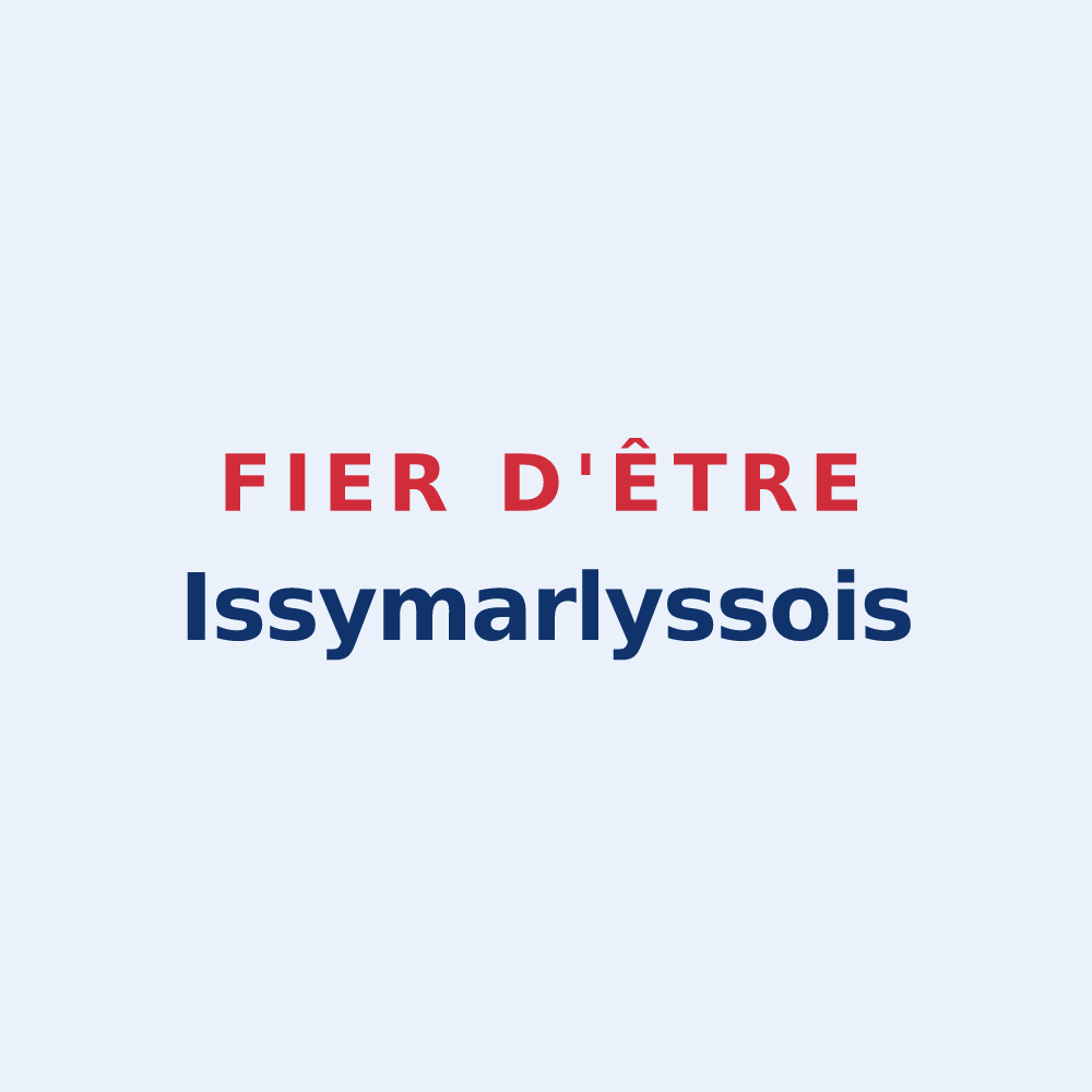 Sticker « Fier d'être Issymarlyssois » — design pour Marly-sous-Issy