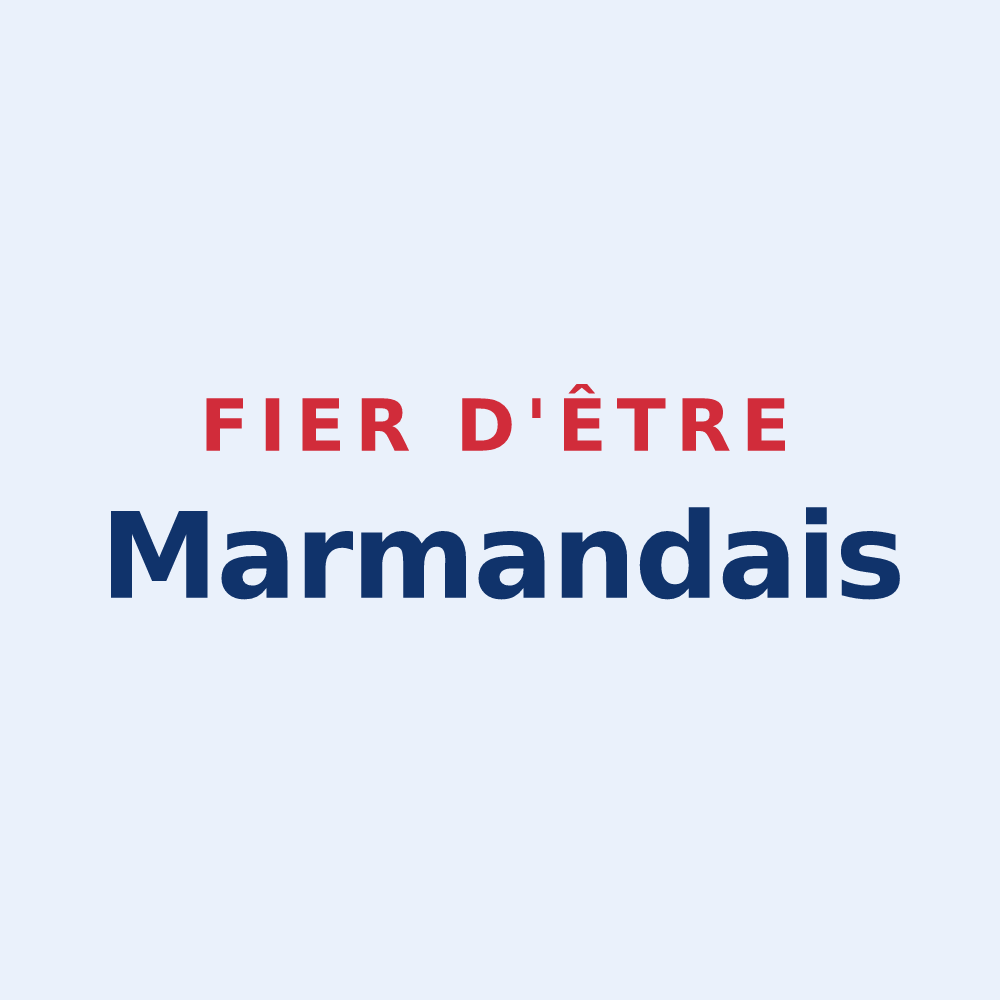 Sticker « Fier d'être Marmandais » — design pour Marmande