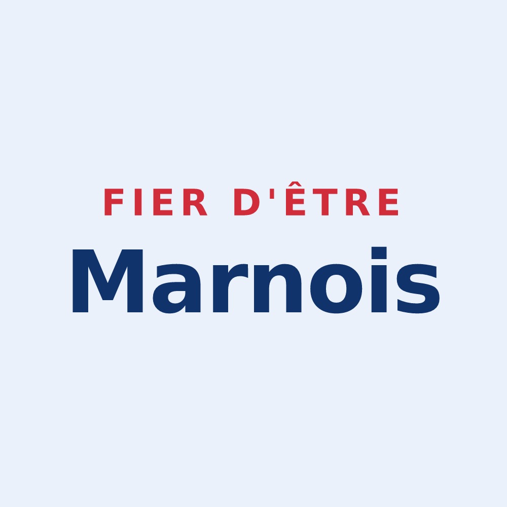 Sticker « Fier d'être Marnois » — design pour Marnay-sur-Seine