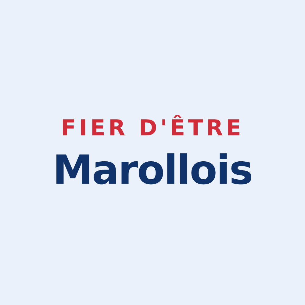 Sticker « Fier d'être Marollois » — design pour Marolles-sous-Lignières
