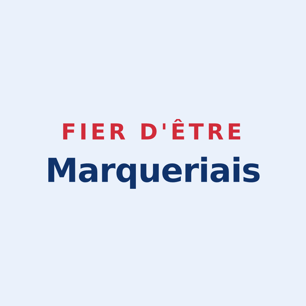 Sticker « Fier d'être Marqueriais » — design pour Marquerie