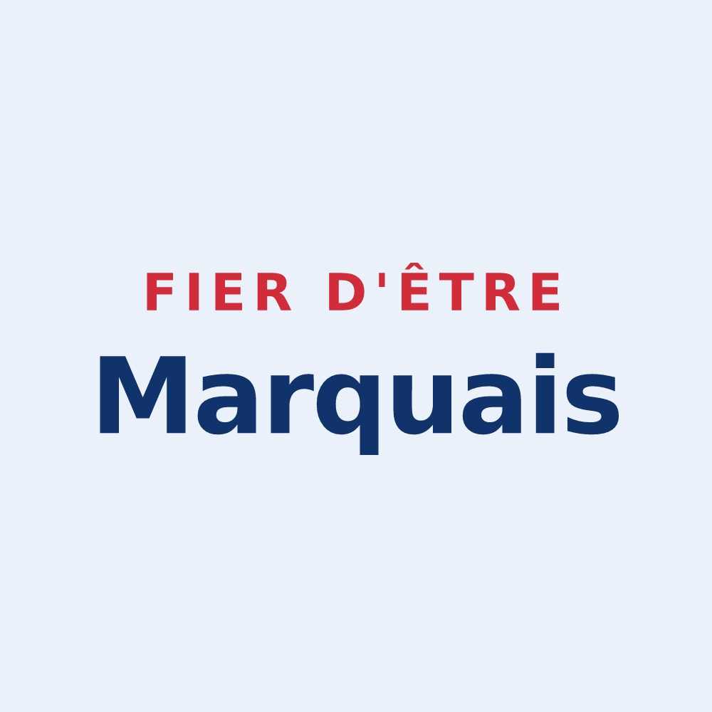 Sticker « Fier d'être Marquais » — design pour Marques