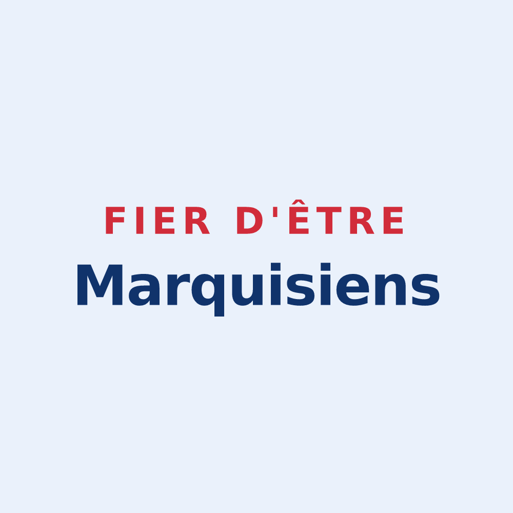 Sticker « Fier d'être Marquisiens » — design pour Marquise