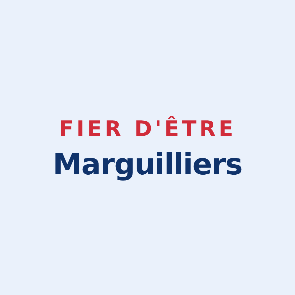Sticker « Fier d'être Marguilliers » — design pour Marquivillers