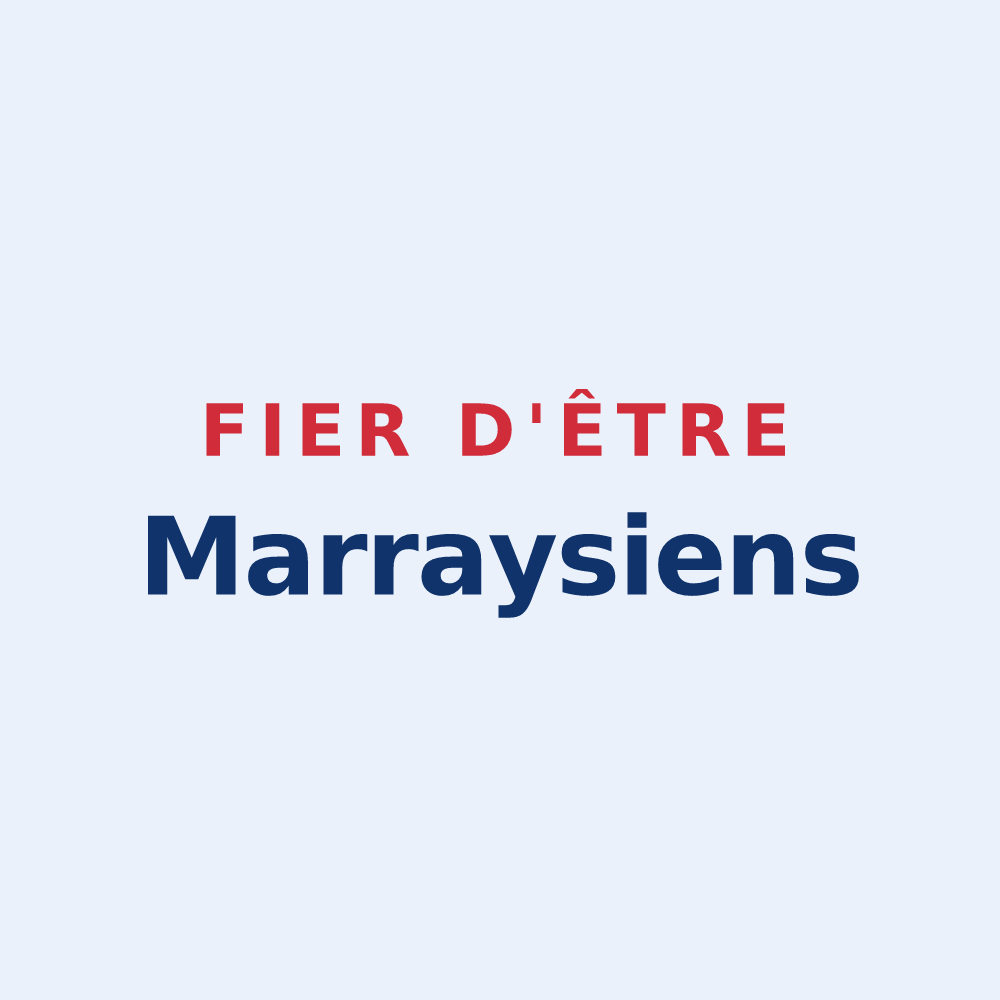Sticker « Fier d'être Marraysiens » — design pour Marray