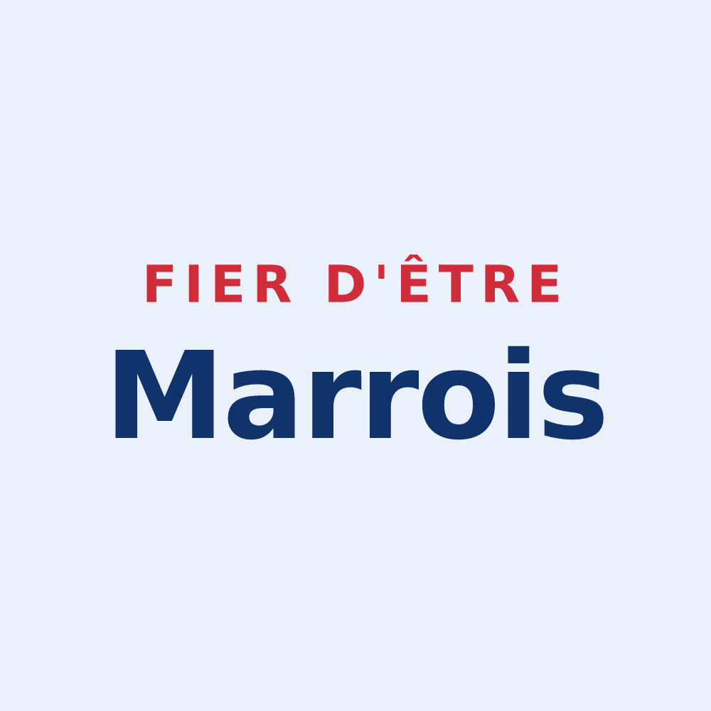 Sticker « Fier d'être Marrois » — design pour Marre