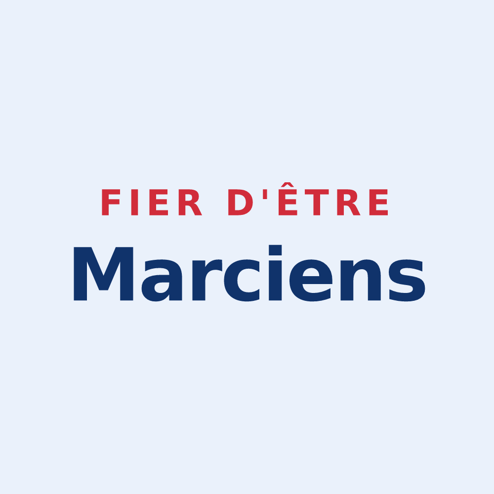 Sticker « Fier d'être Marciens » — design pour Mars-sur-Allier