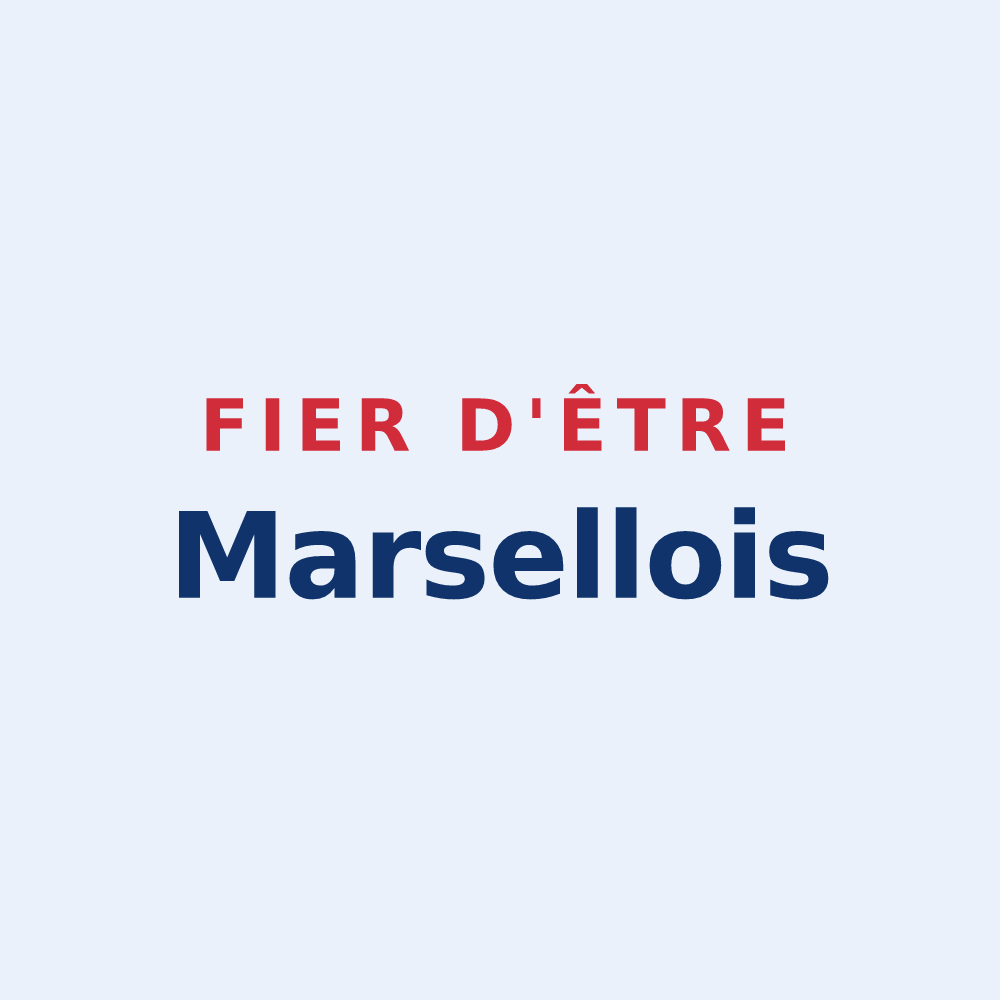 Sticker « Fier d'être Marsellois » — design pour Marsilly