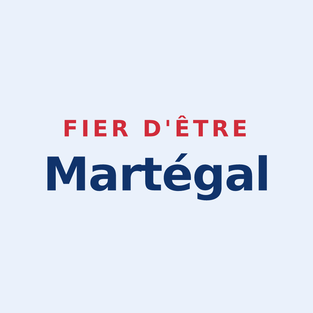 Sticker « Fier d'être Martégal » — design pour Martigues