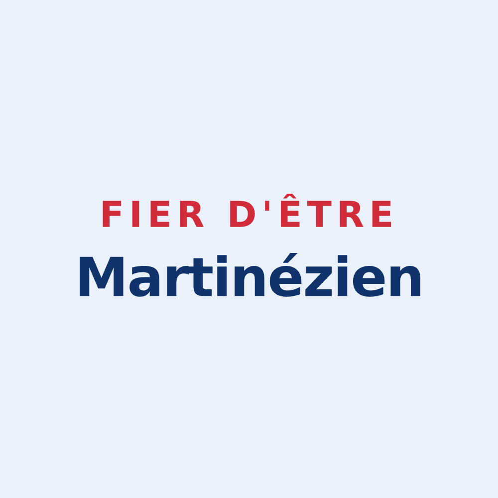 Sticker « Fier d'être Martinézien » — design pour Martinet